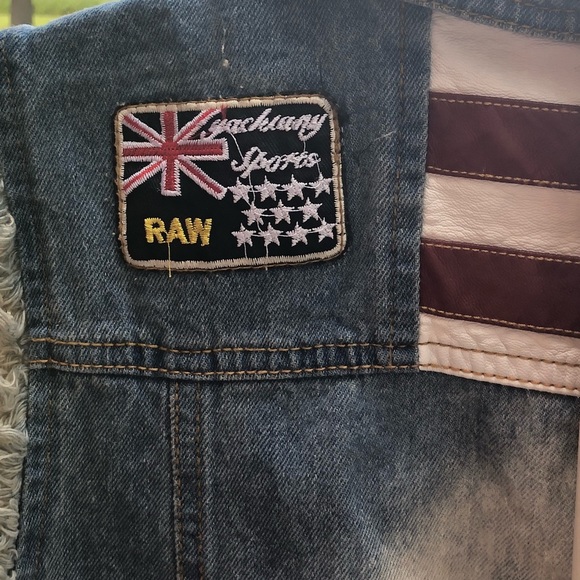 NWT American inspired distressed vest - Picture 6 of 8